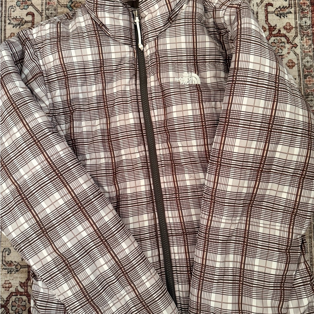 North Face Plaid Jacket